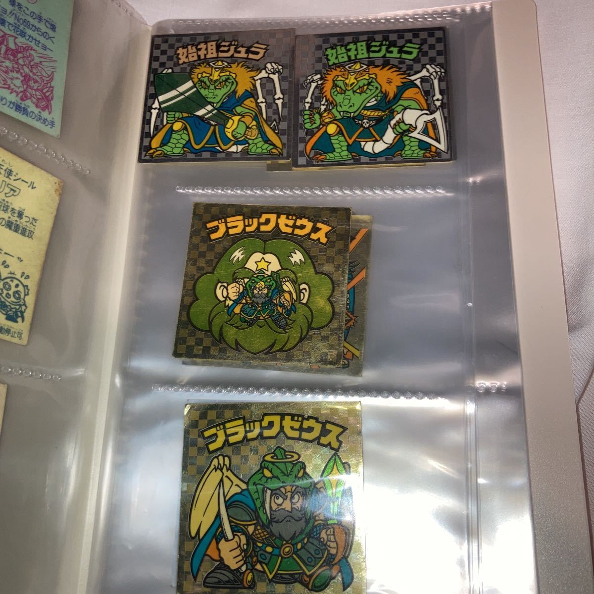 旧ビックリマンシール アイス版？ 聖フェニックス スーパーデビル 