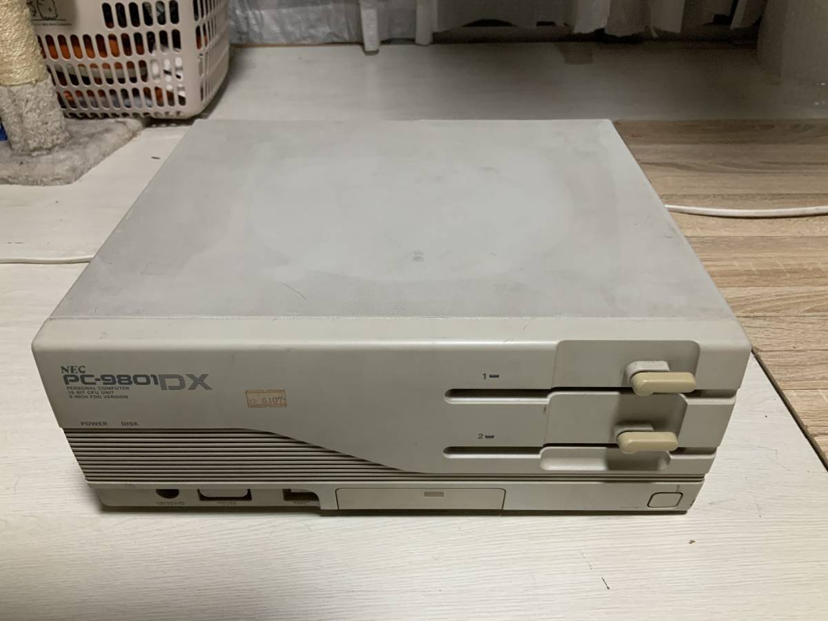 デスクトップPC NEC PC-9801DX 3.25インチフルメンテナンス 動作品