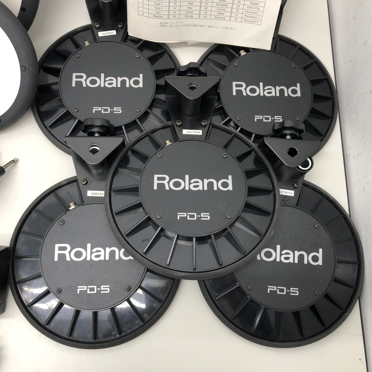 ◇ Roland ローランド 電子ドラムセット PD-9 / PD-7 / PD-5 / FD-7 