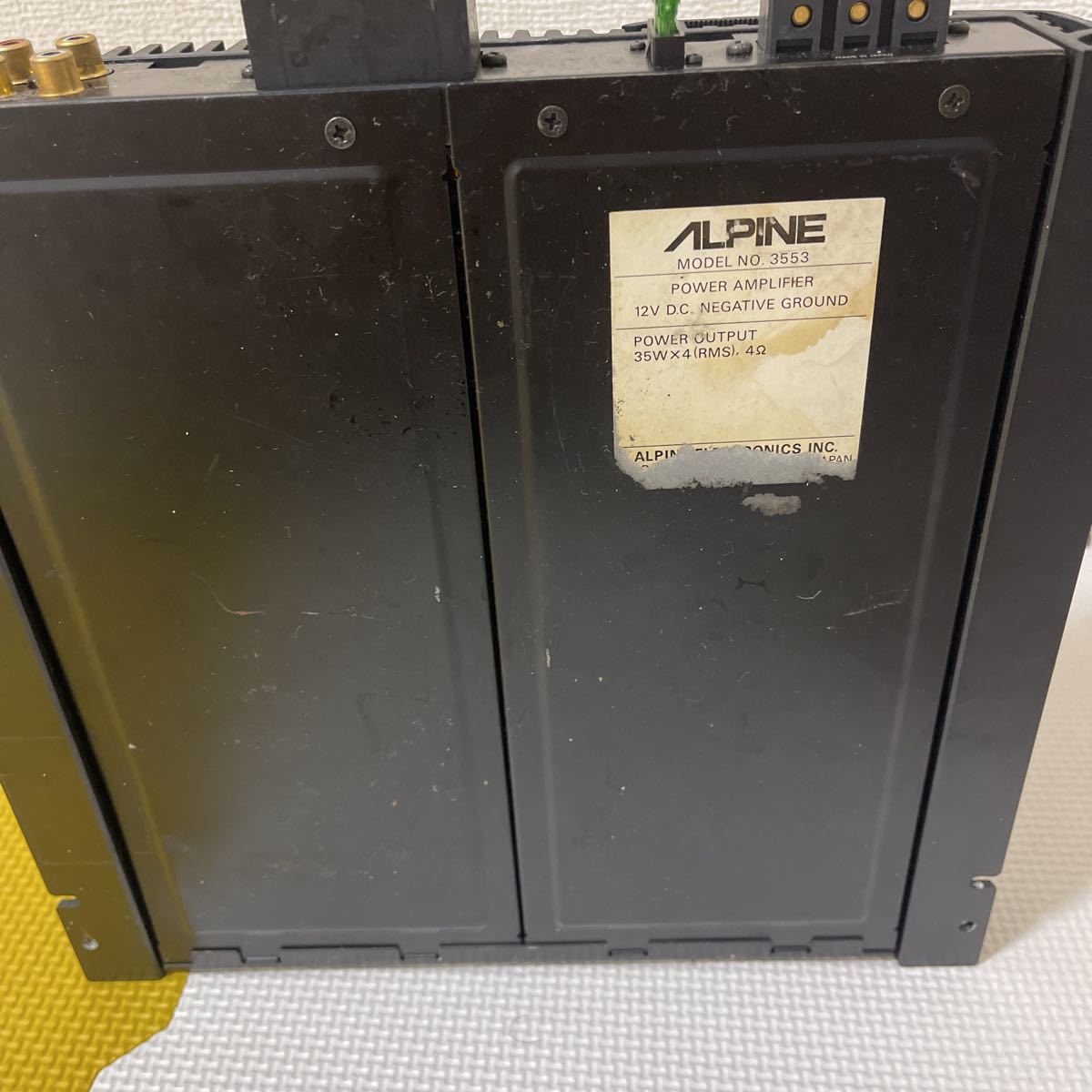 ALPINE アルパイン 3553 パワーアンプ