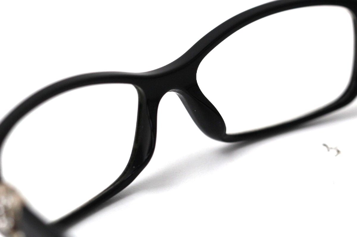 ココマーク シャネル 眼鏡 ブラック シルバー金具 3107-B ウェリントン 52□15 773 シャネル ココマーク CHANEL 60□17 リボン リムレスサングラス