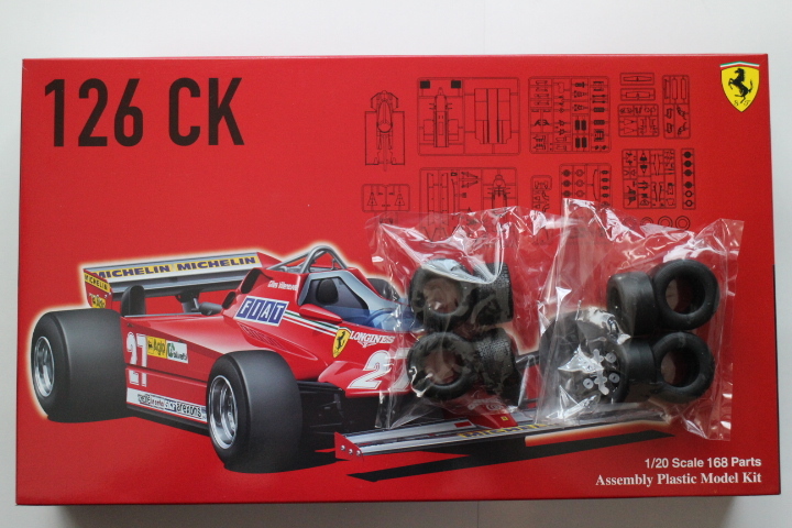 フジミ 1/20 フェラーリ 126 CK スペイン(スリックタイヤ)/カナダ