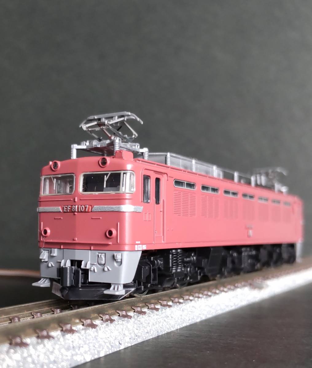 TOMIX JR 0 Yahoo!オークション - EF81形電気機関車（ローズ 国鉄 EF81