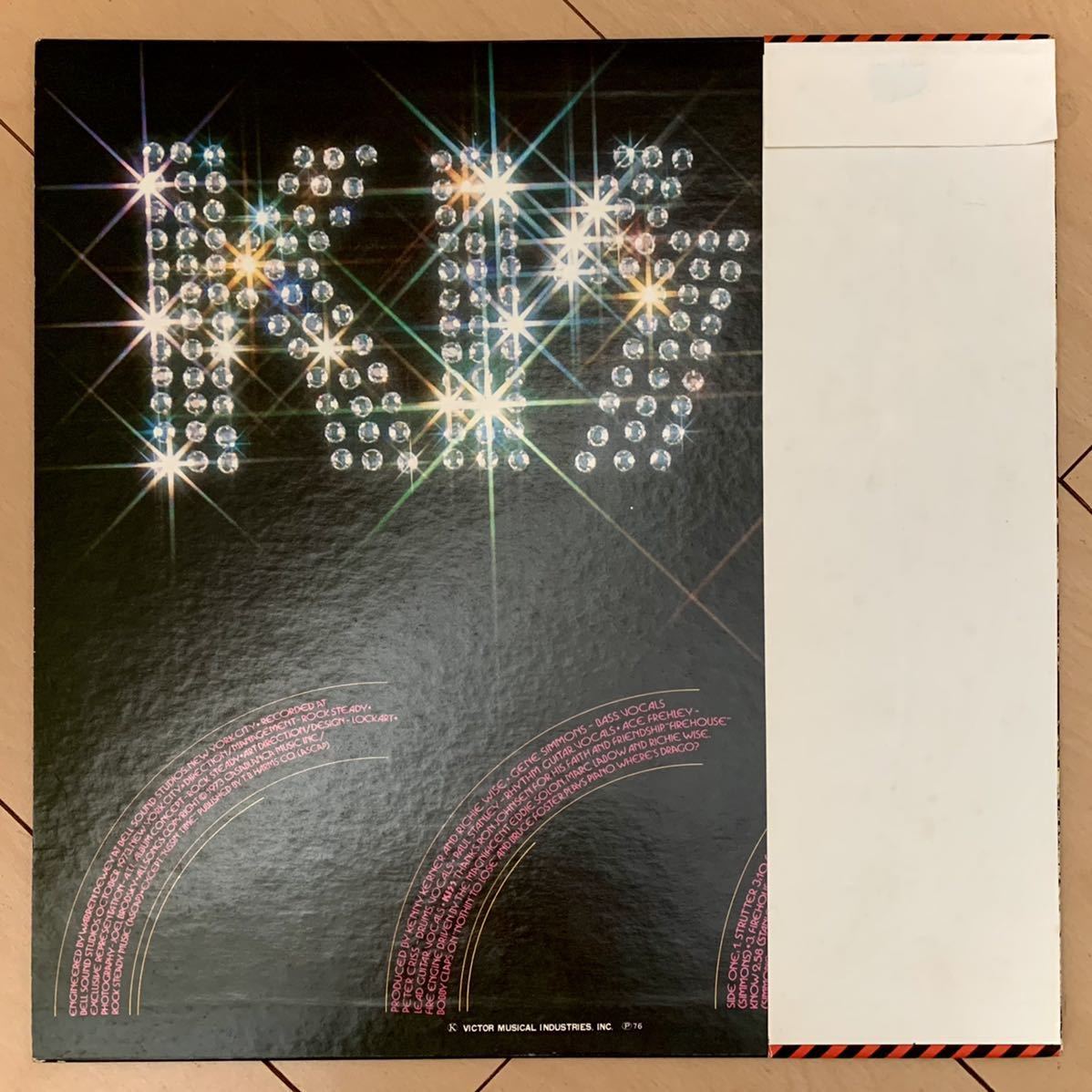 キッス KISS LP ) ***Only VINYL 国内盤LP/帯付き/VIP-6326/Kiss