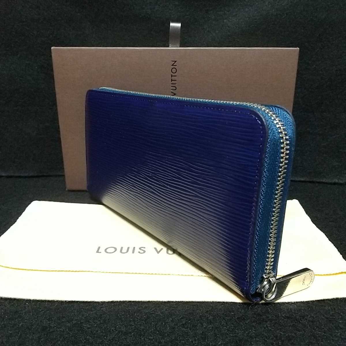 CA2132 本物 LOUIS VUITTON ルイ ヴィトン ジッピー ウォレット エピ 