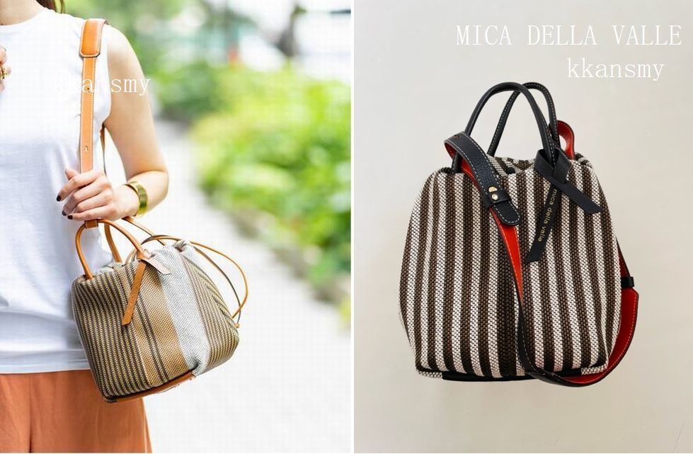 新品 mica della valle Nuvola piccolaトートバッグ 2021スピック 