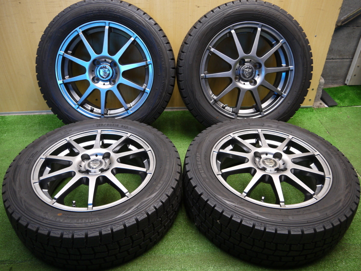 185⁄60R15 バリ溝 綺麗 送料無料] 等 バリ溝！24年！キレイ！9.5分以上 