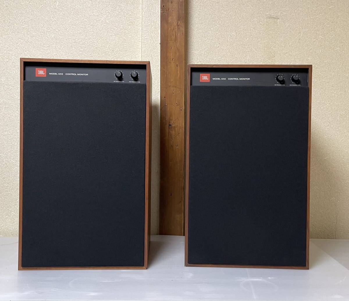 オーディオ機器 JBL 4312 MONITOR CONTROL スピーカー ペア。(動作:良好),!