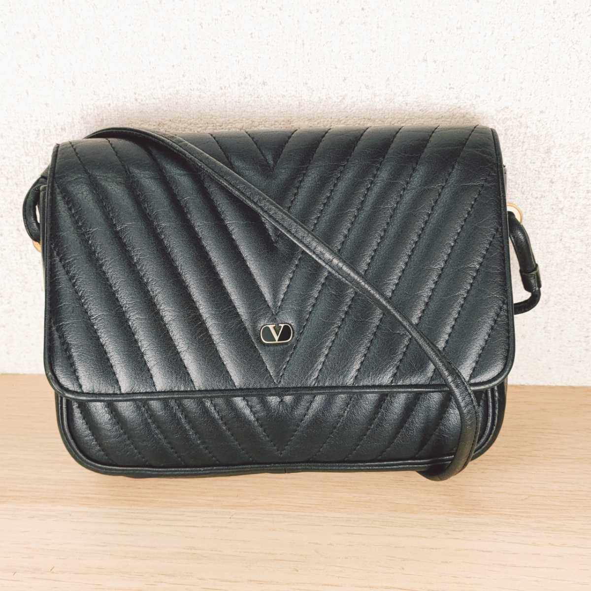 やや美品】バレンチノガラバー二 VALENTINOGARAVANI ショルダー