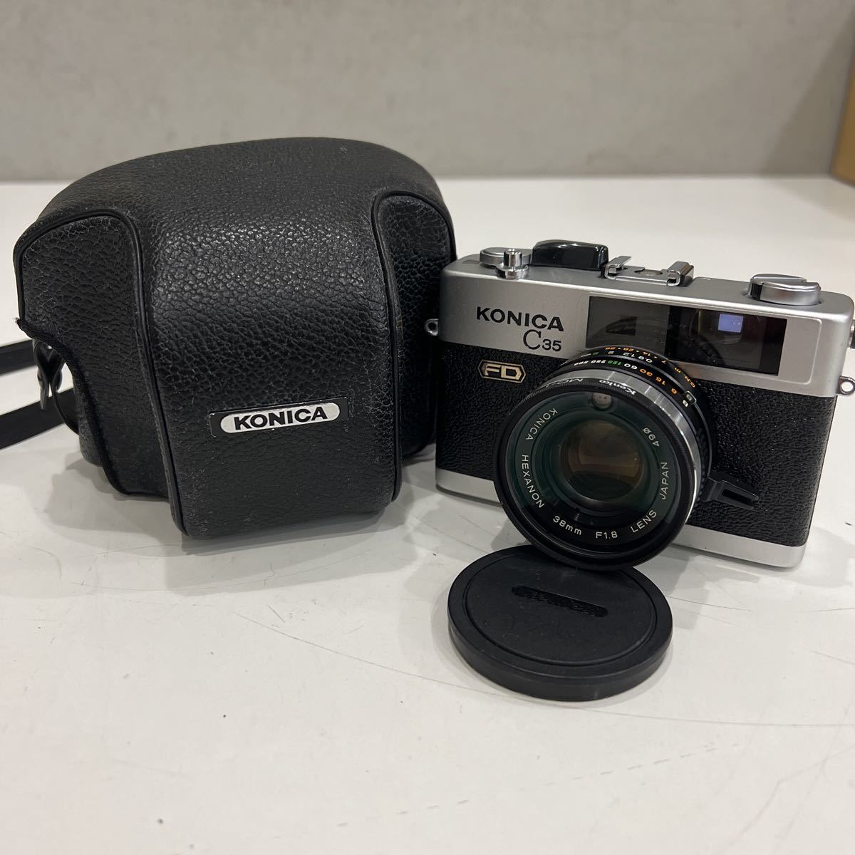 ☆KONICA コニカ C35 FD フィルムカメラ レンジファインダー KONICA
