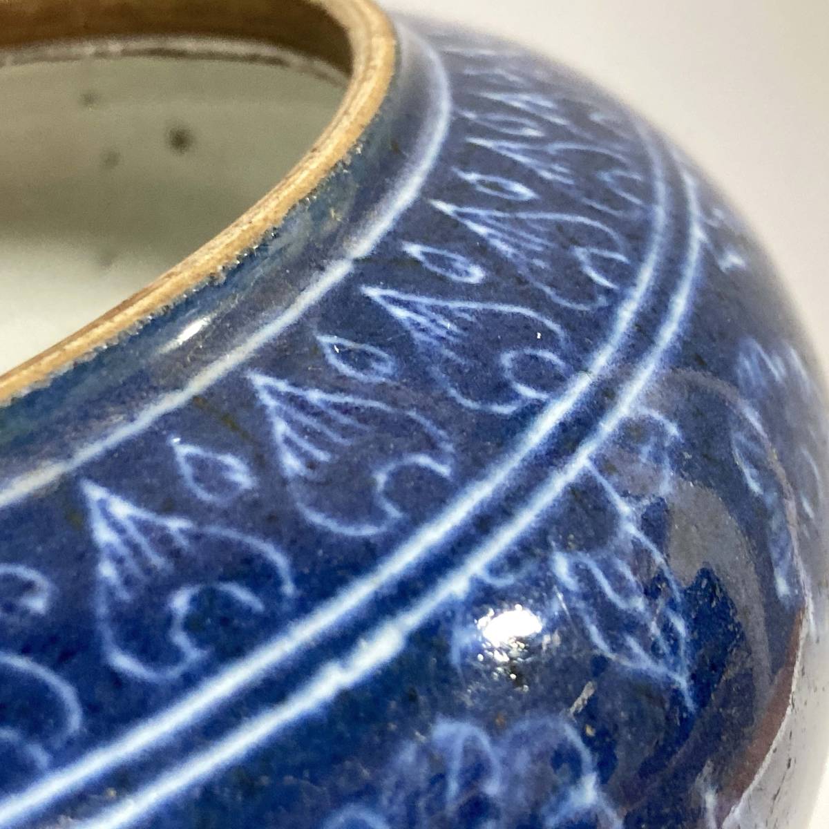 ◇茶◇25 宋青白磁印刻文鉢 白磁 高足杯 時代唐物 幅約11.2cm 【公式通販】