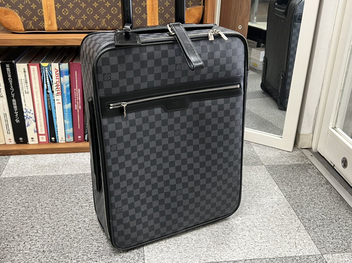 LOUIS VUITTON LV ルイヴィトン ペガス 55 N23299 ダミエ グラフィット 