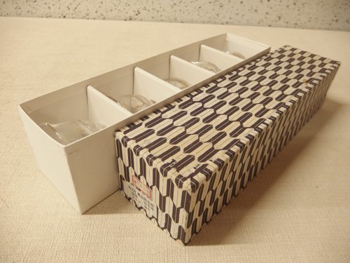 0820082w【ぎやまん 義山煎茶椀 五客揃 冷茶用 金箔 ガラス グラス】口径φ6.5×H5.2cm程度/未使用保管品 ガラス・義山（ギヤマン）の茶道具特集 | 千年の香り スープカップ (味ごはん茶碗ペア・浅小鉢ペア・7寸皿 今岡妙見作