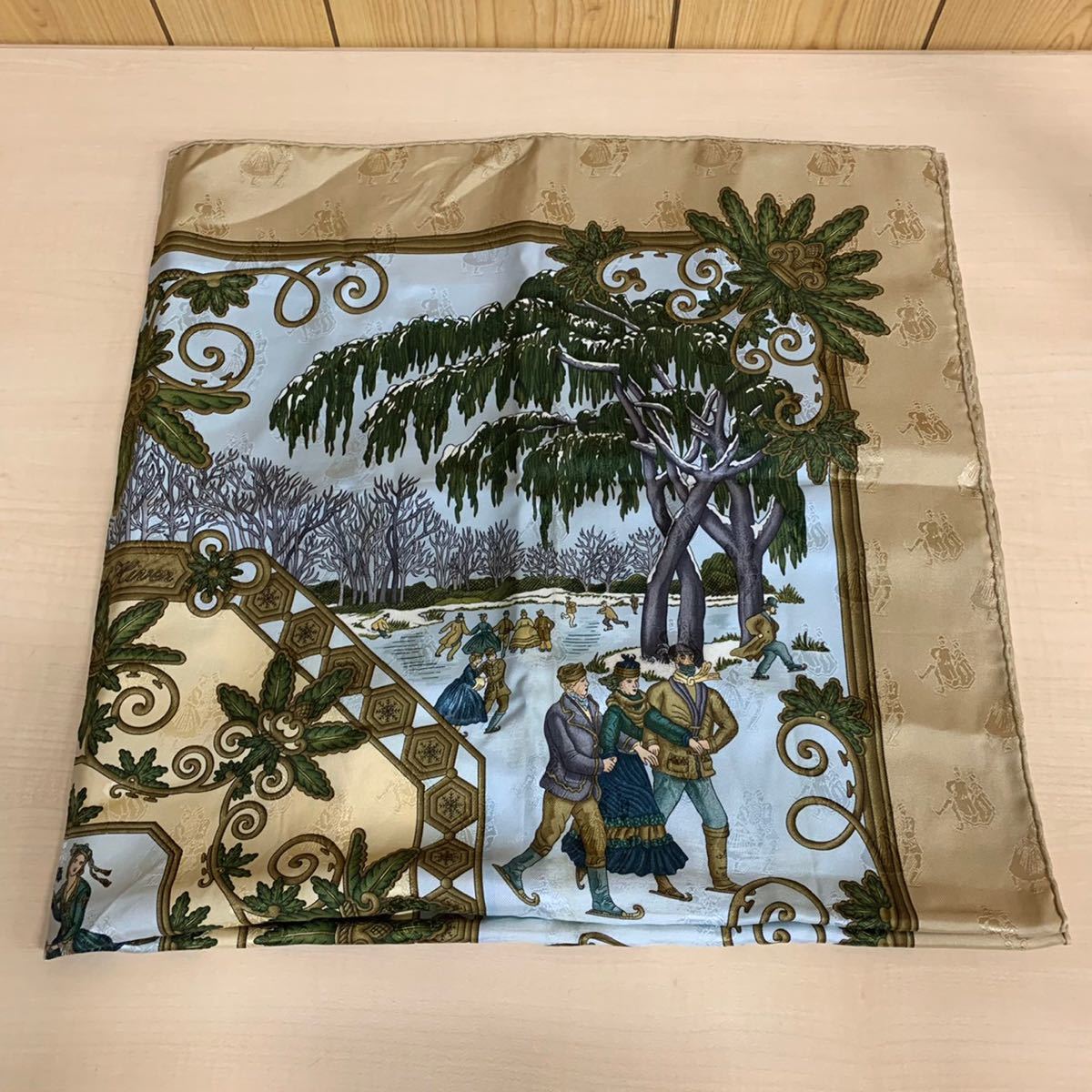 1円~【コレクター品】HERMES エルメス 大判 スカーフ カレ90 Joies d