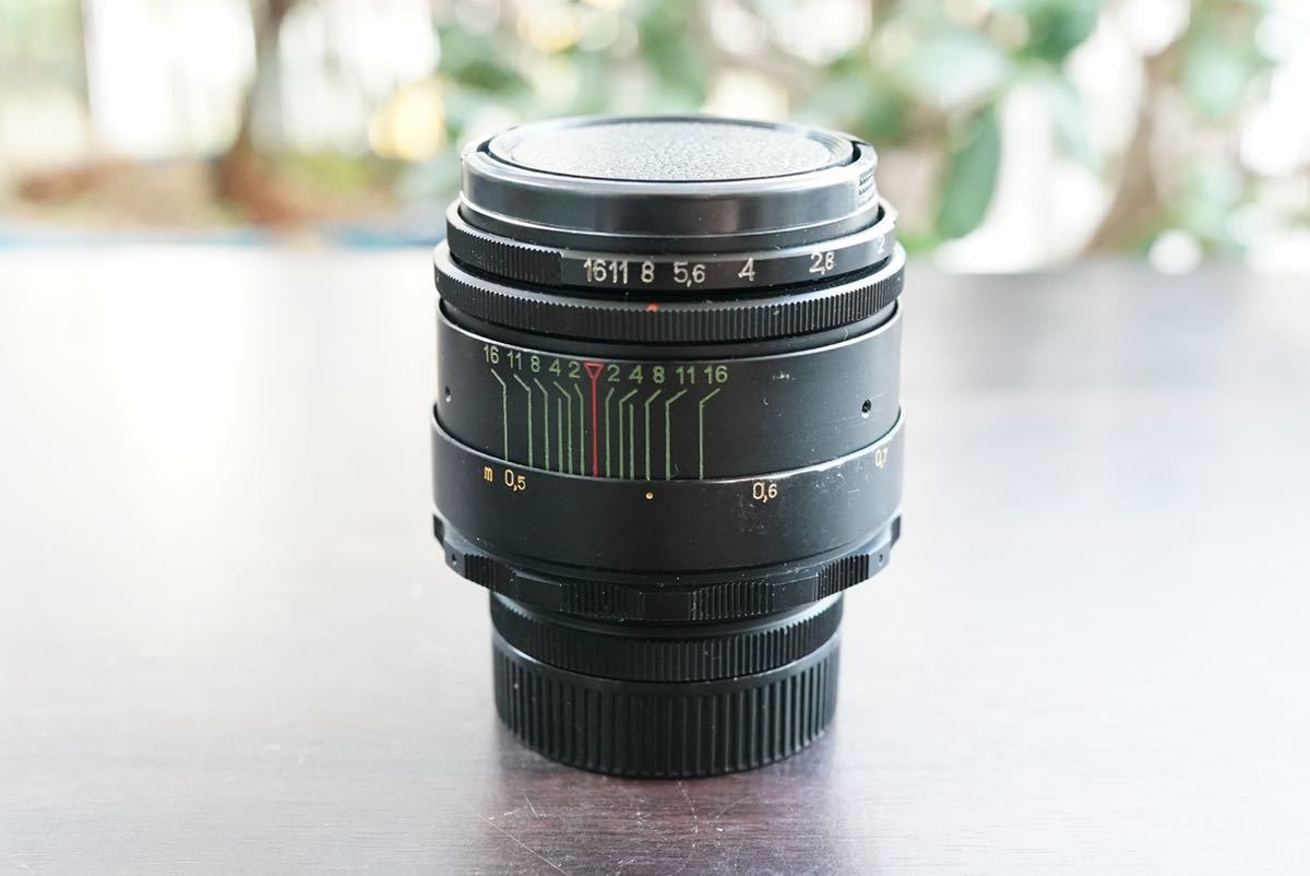 送料無料 分解清掃済み Helios-44-2 58mm f2 ヘリオス44-2 M42ぐるぐる