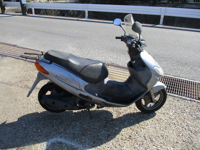 Gです。 SUZUKI ：とてもユースフルでそのうえリーズナブル ADDRESS110