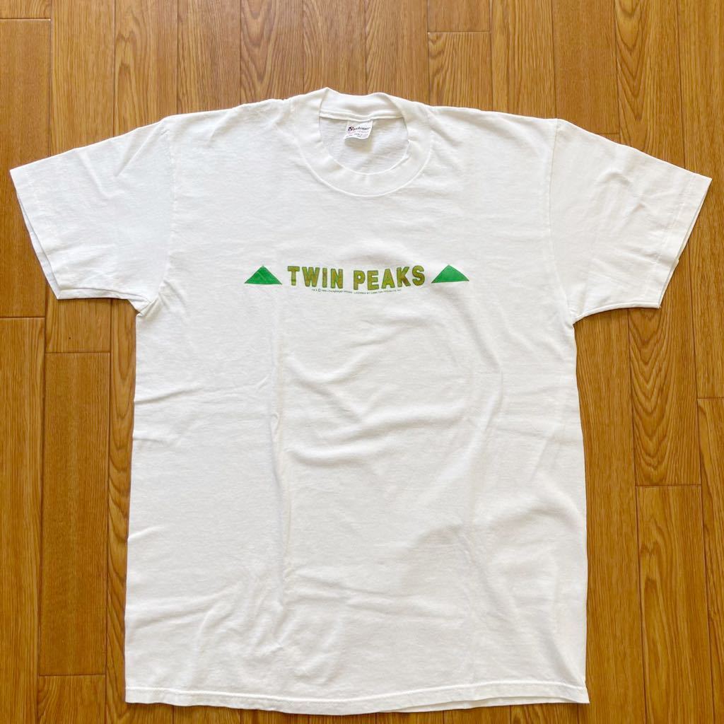 本物保証，2026 TWIN PEAKS Tシャツ ツインピークス ホワイト L 1990年 90年代 デヴィッドリンチ DAVID LYNCH 映画T ムービーT フォトT Stedman(Tシャツ)｜売買されたオークション情報、yahooの商品情報をアーカイブ公開 - Tシャツ