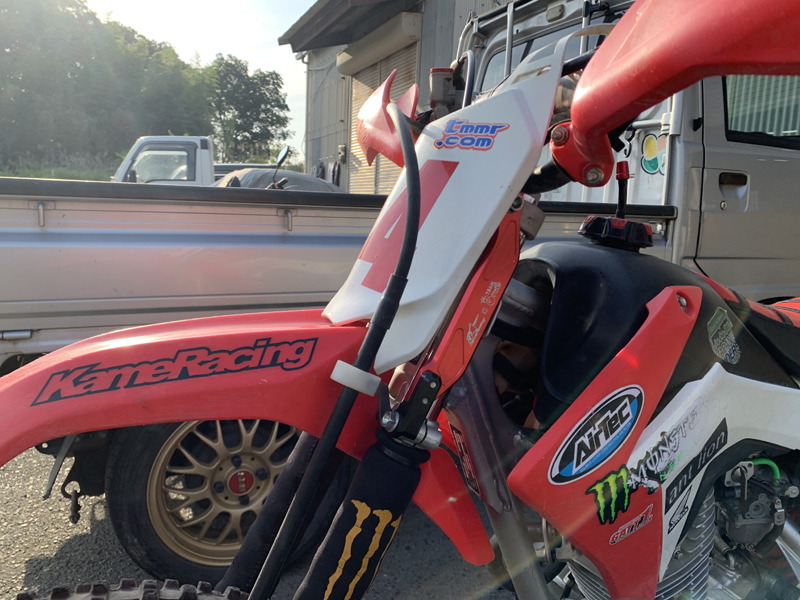☆CRF125F ステアリングの剛性アップ Foot KLX110RL⁄KLX110L