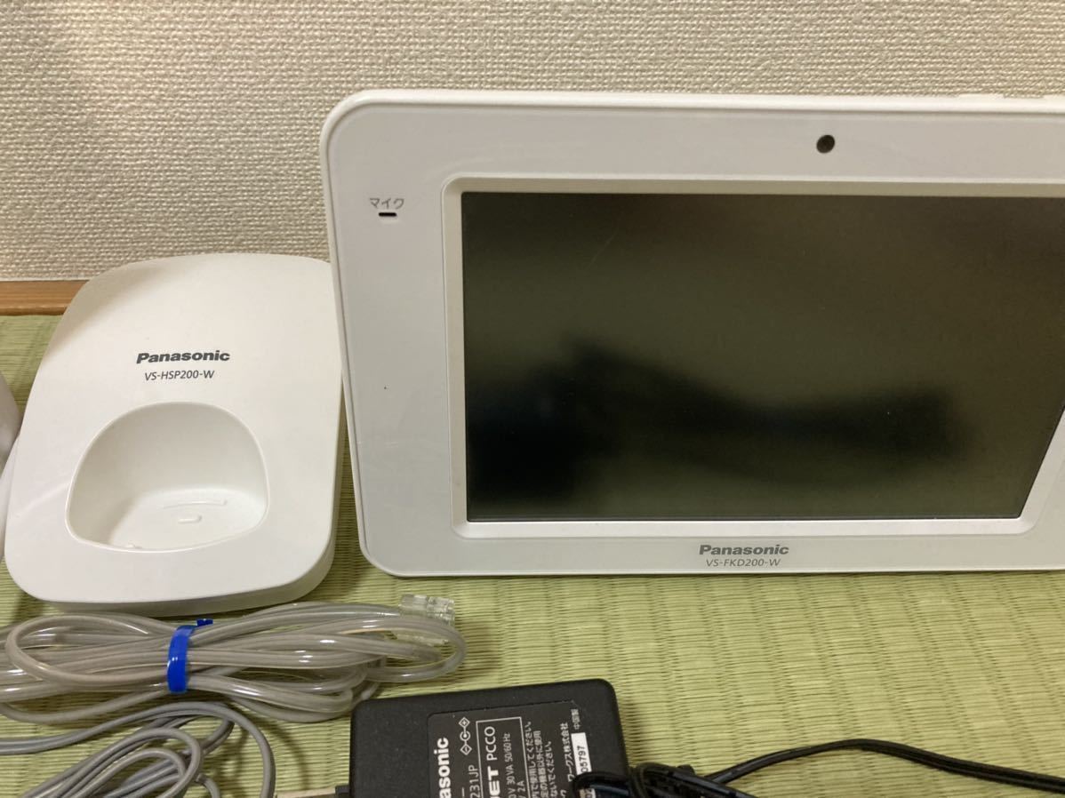 Panasonic ホームスマートフォン VS-HSP200S 中古 ドアホン