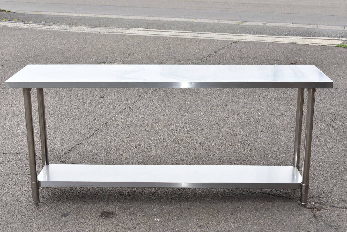  宮城 直接引取 歓迎 ステンレス 作業台/テーブル 180cm 中板付き 耐荷重約200kg 業務用/厨房/飲食店 複数出品 y343ジ 40806-04(作業台)｜売買されたオークション情報、yahooの商品情報をアーカイブ公 作業台