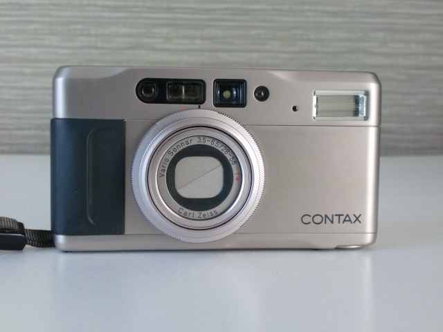CONTAX コンタックス TVSⅡ 箱 取説 ケース付き コンパクトフィルム