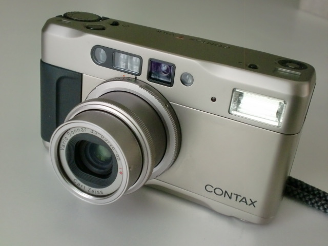 CONTAX コンタックス TVSⅡ 箱 取説 ケース付き コンパクトフィルム