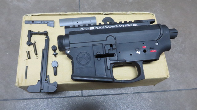 ジャンク品、マルイM4系電動ガン用フレームです。G&P,VFC,GHK,M4,AK
