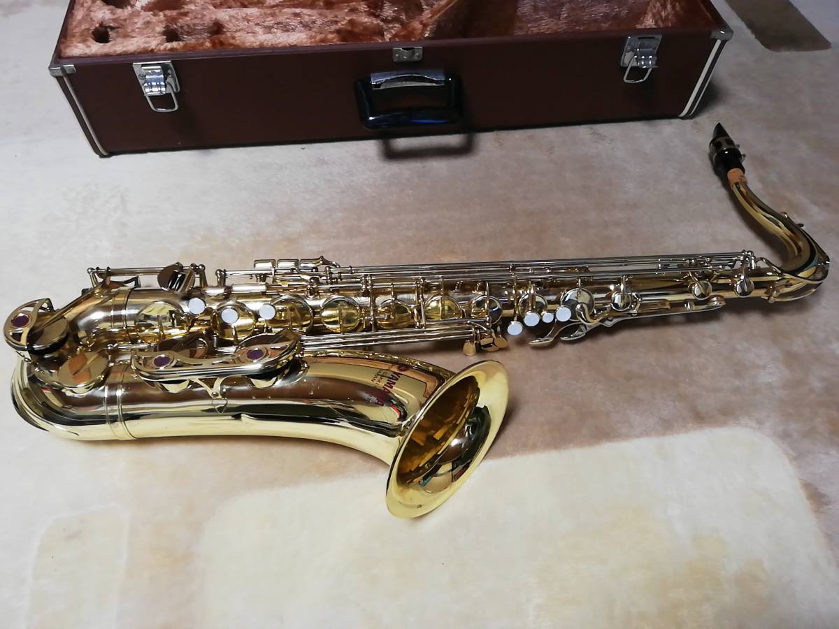 YAMAHA YTS-32 テナーサックス ケース、ストラップ、マウスピース付き YTS-32 テナーサックス YAMAHA ヤマハ ハードケース付き 管楽器 ハード