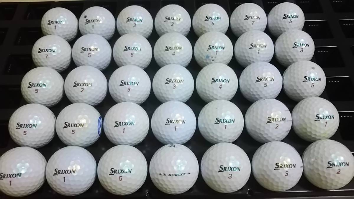 5455 A スリクソン（Z-STAR・XV） ホワイト（パール系） 35球 限定