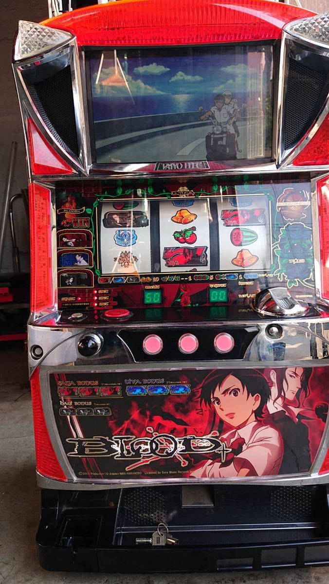 パチスロ BLOOD+ タイヨーエレック パチスロBLOOD+ 中古パチスロ実機 