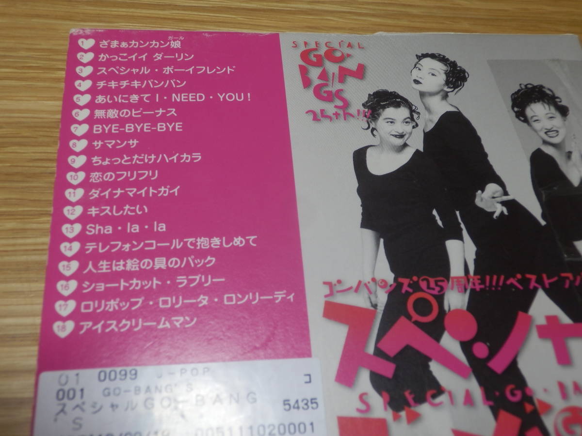 GO-BANG'S ゴーバンズ 雑誌 切り抜き 220P★貴重！デビュー～ ゴーバンズ デビュー25周年記念ベスト スペシャル GO-BANG'S 初回仕様
