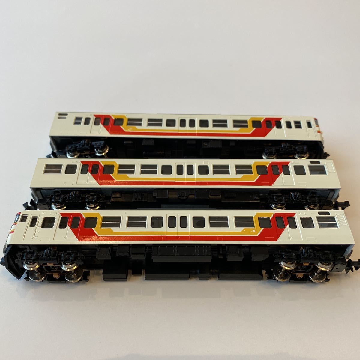 TOMIX 115系 旧弥彦色タイプ 塗替品 3両 TOMIX 3両 115