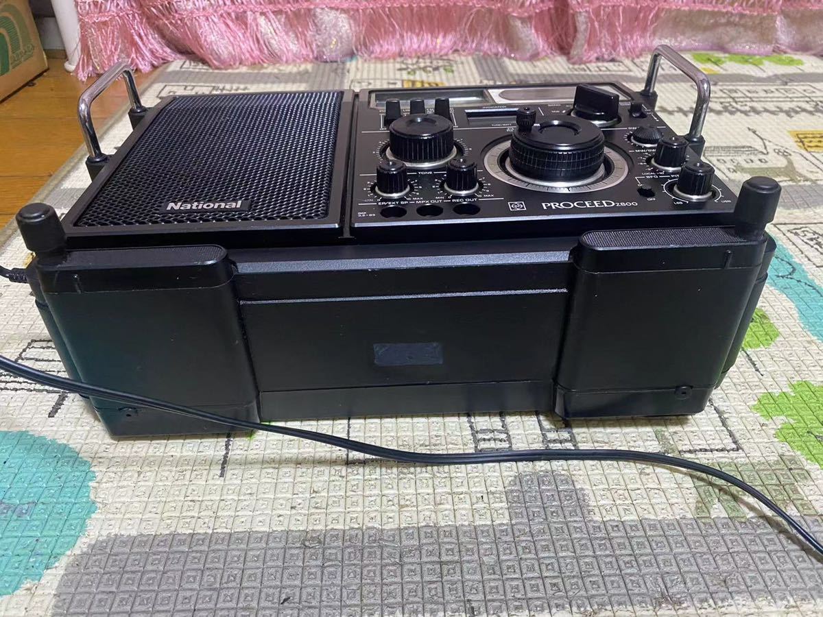 NATIONAL RF-2800 ラジオ PROCEED 2800 ジャンク品 現状販売 RF-2800