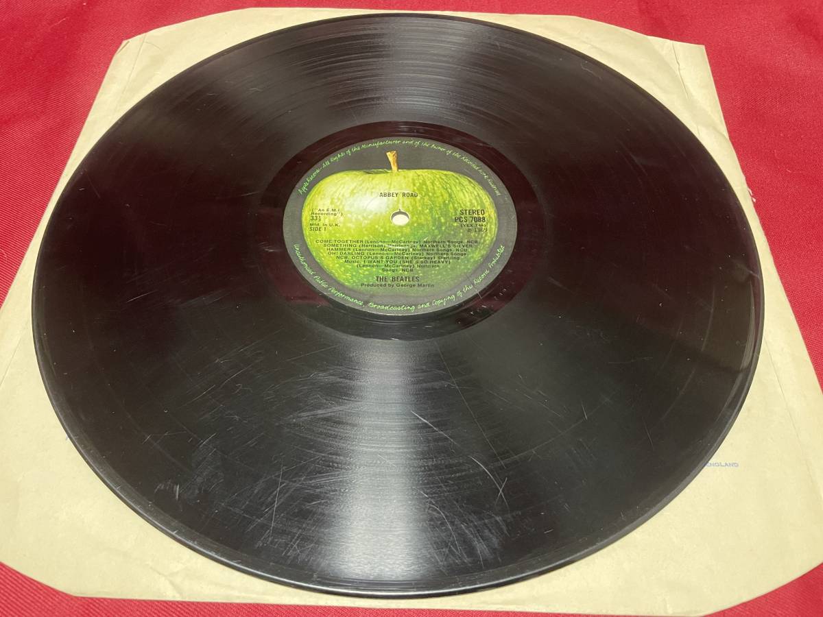 ◇LEFT APPLE!◇UKorg盤!◇THE BEATLES◇ABBEY ROAD◇ Abbey Road