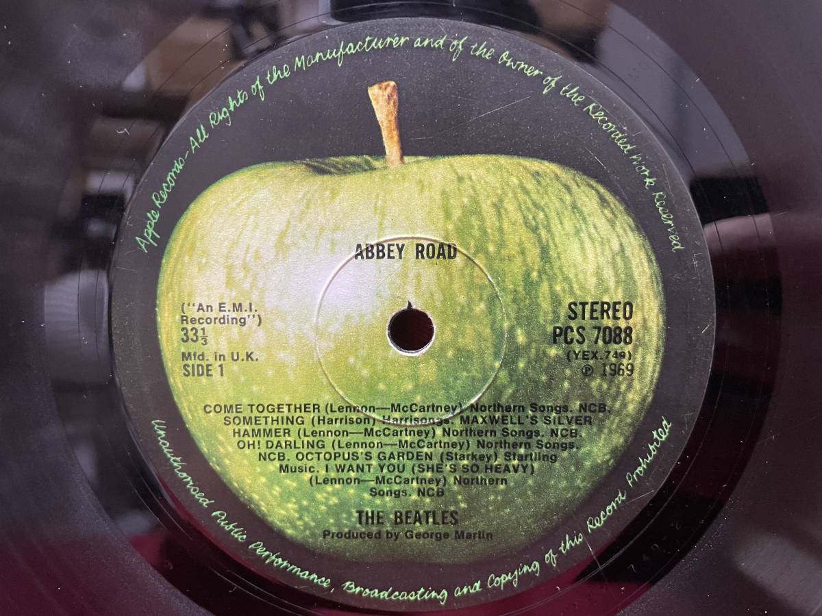 ◇LEFT APPLE!◇UKorg盤!◇THE BEATLES◇ABBEY ROAD◇ Abbey Road
