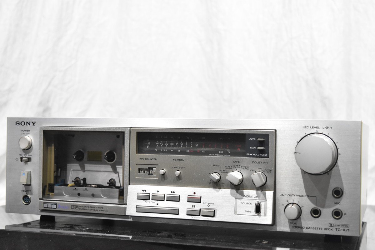 SONY ソニー TC-K71 カセットデッキ ジャンク品(一般)｜売買された