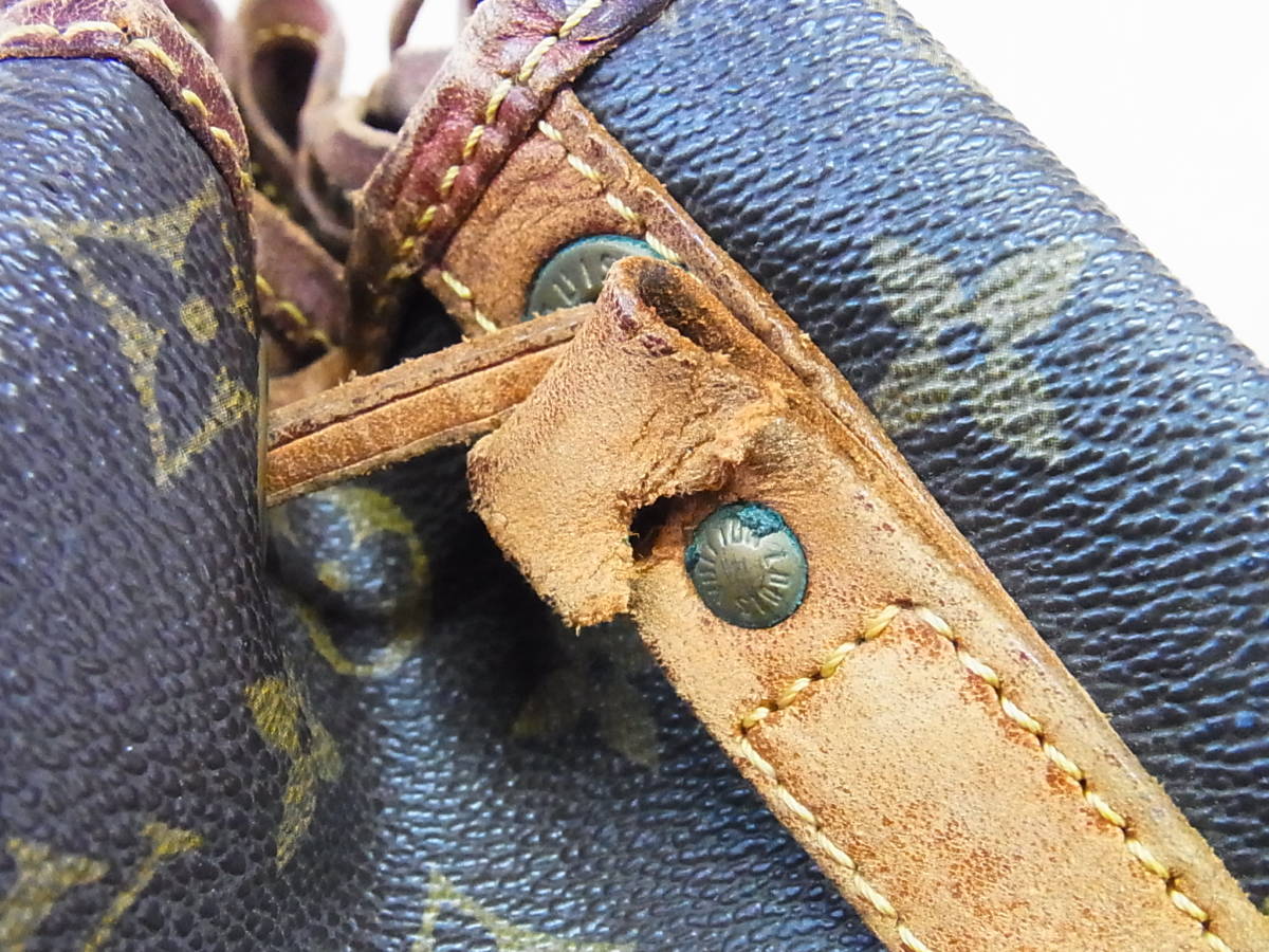 TS ジャンク品 LOUIS VUITTON ルイヴィトン モノグラム ノエ 巾着 