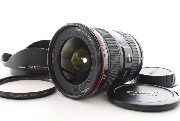 【新作入荷，大人気】 MK08113 キャノン Canon 17-40mm f4L usm(キヤノン)｜売買されたオークション情報、yahooの商品情報をアーカイブ公開 - オークファン キヤノン
