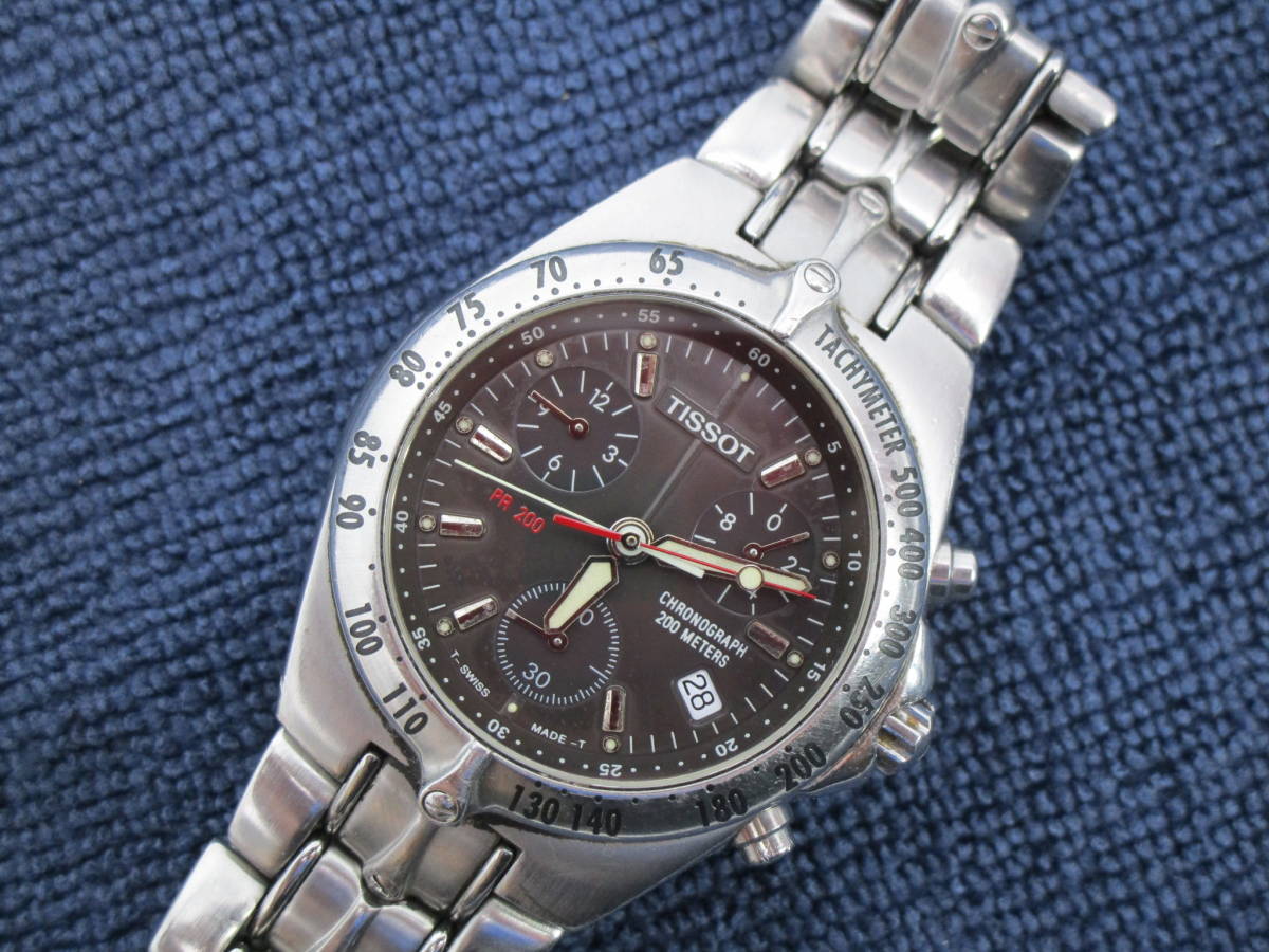 TISSOT ティソ PR200 P162/262 クロノグラフ クォーツ メンズ 腕時計