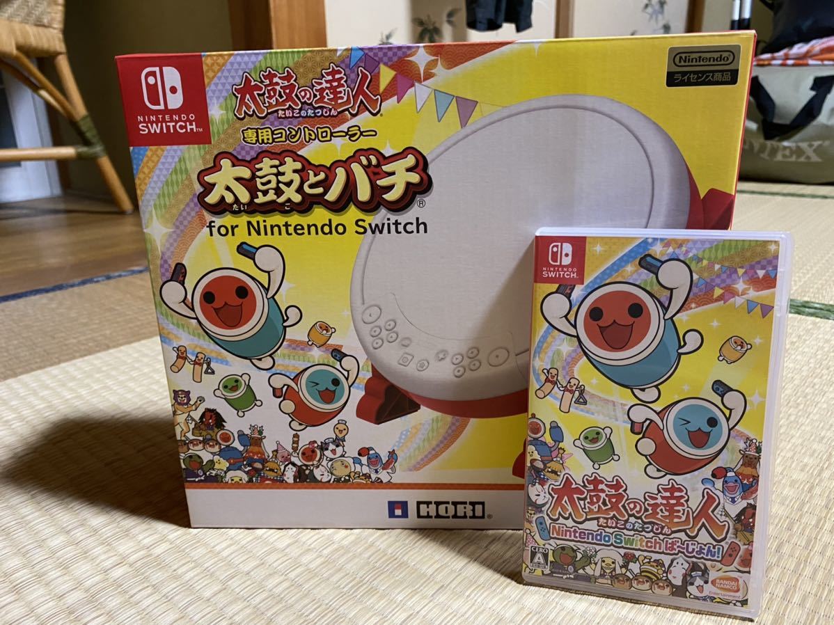 太鼓の達人 太鼓とバチNintendo Switch ＋ソフト 【公式通販】
