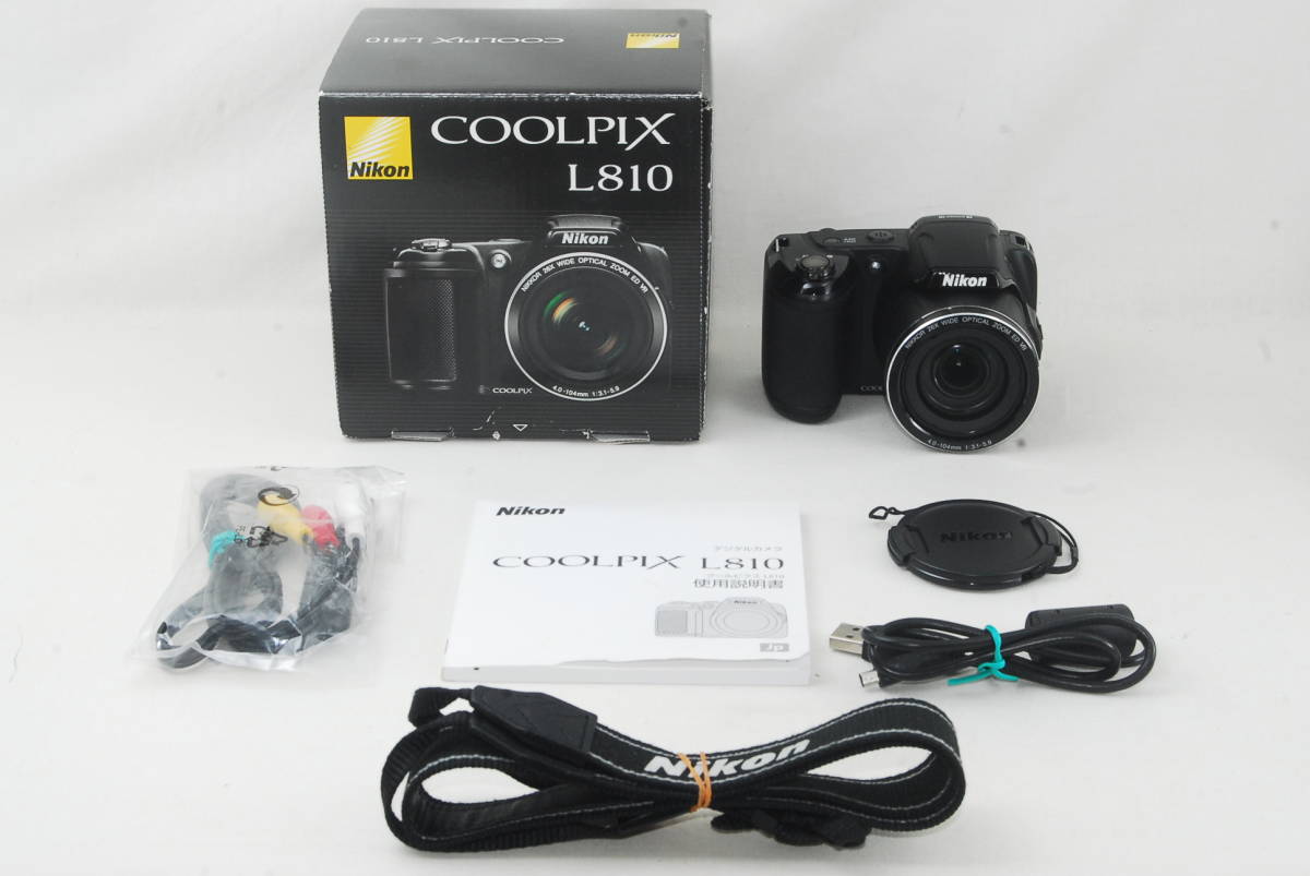 ☆美品☆Nikon COOLPIX L810 ニコン クールピクス 単三電池 デジタル