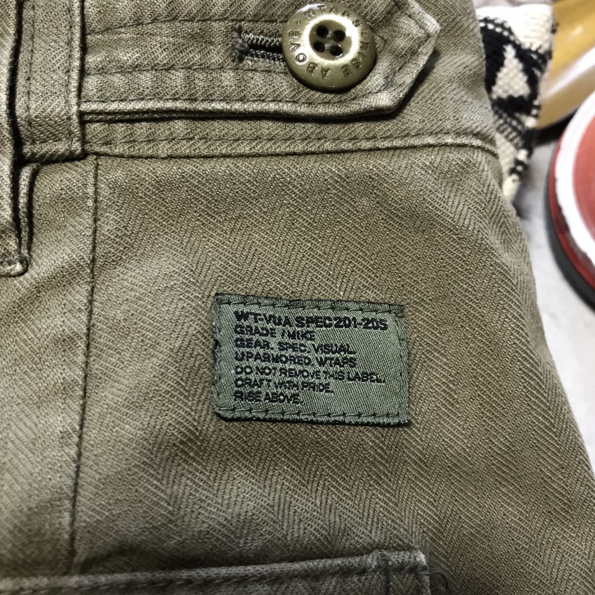 希少／完売モデル］1円／M《☆ WTAPS ☆》ミリタリーベイカーパンツ 