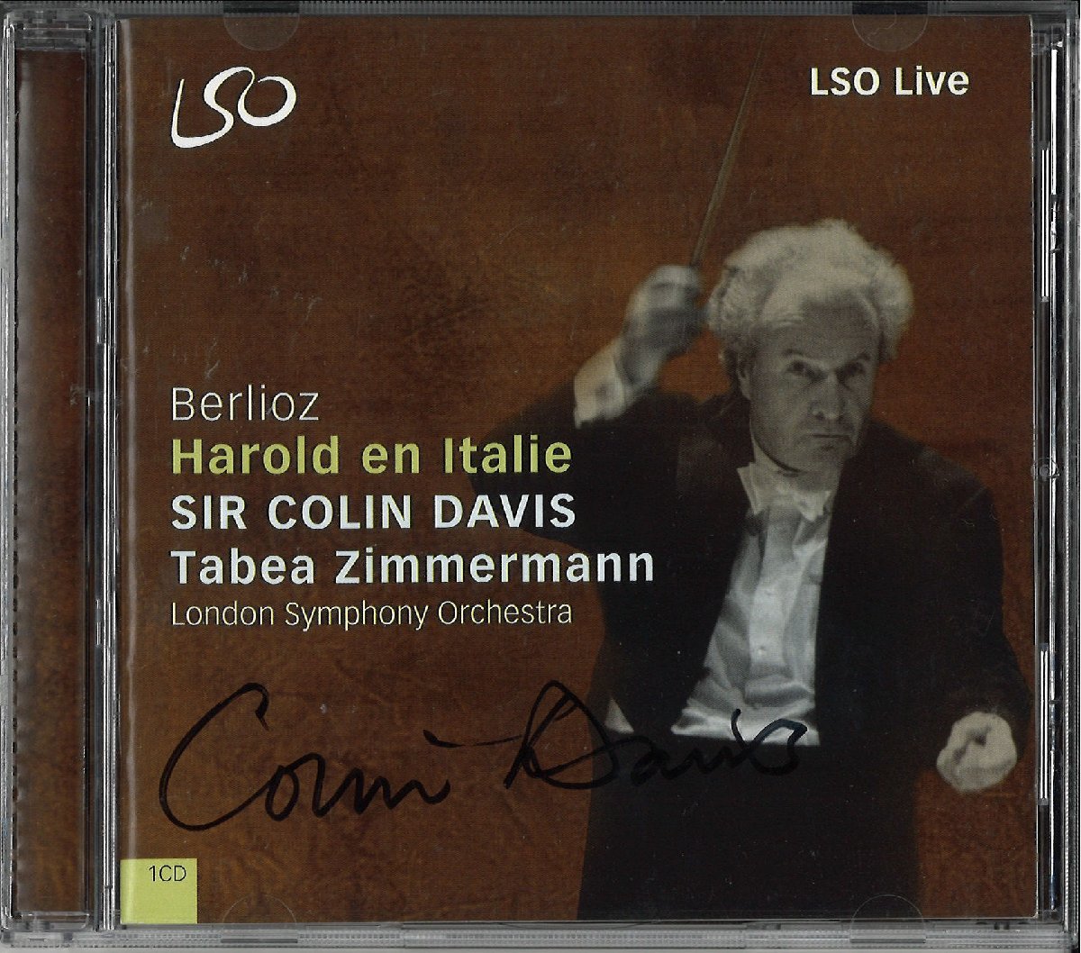 【正規品，格安】 サイン あり コリン デイヴィス指揮 ベルリオーズ:イタリアのハロルド LSO COLIN DAVIS(管弦楽)｜売買されたオークション情報、yahooの商品情報をアーカイブ公開 - オークファン 管弦楽