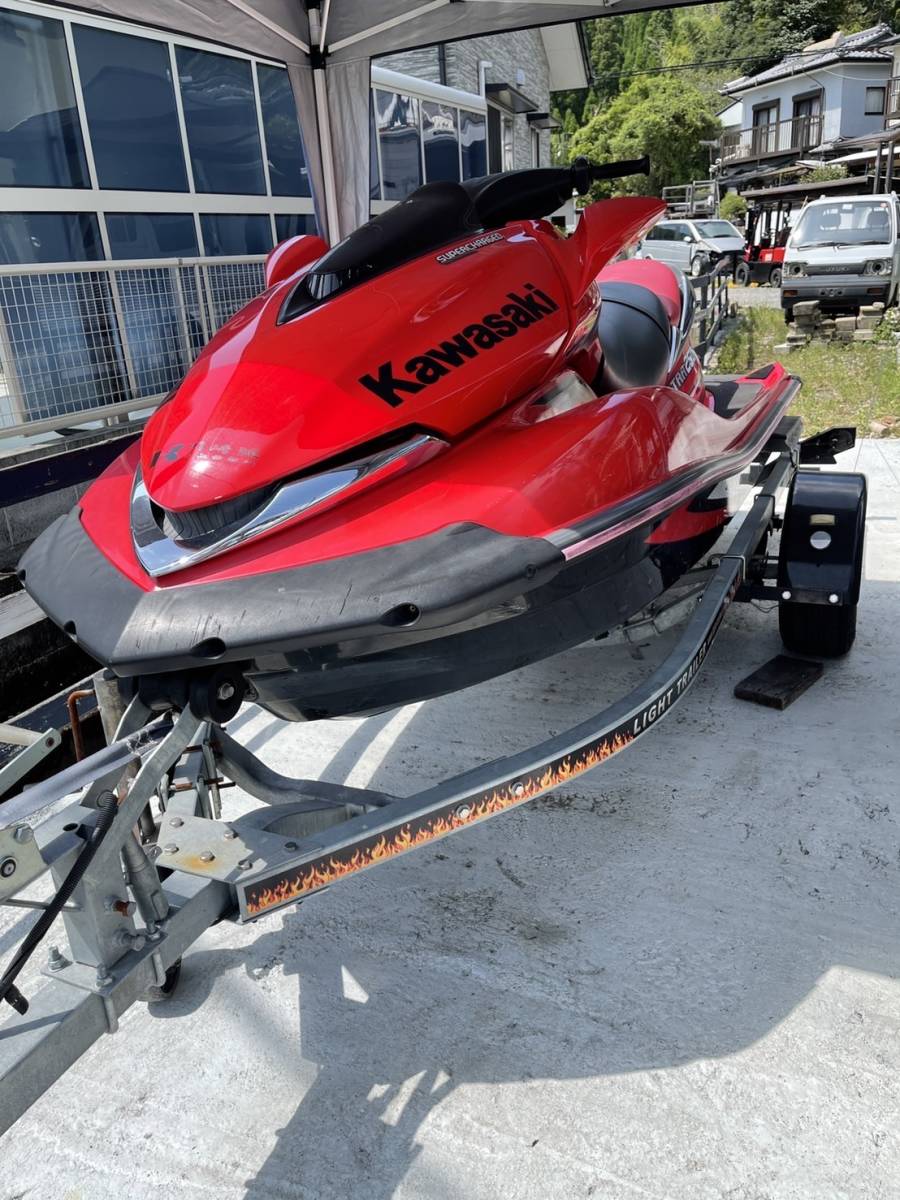 カワサキ ウルトラ250X ジェットスキー 水上バイク トレーラー付  