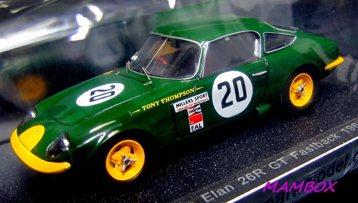 フリマ】SP☆1/43 S0269 ロータス エラン 26R GT Fastback 1964