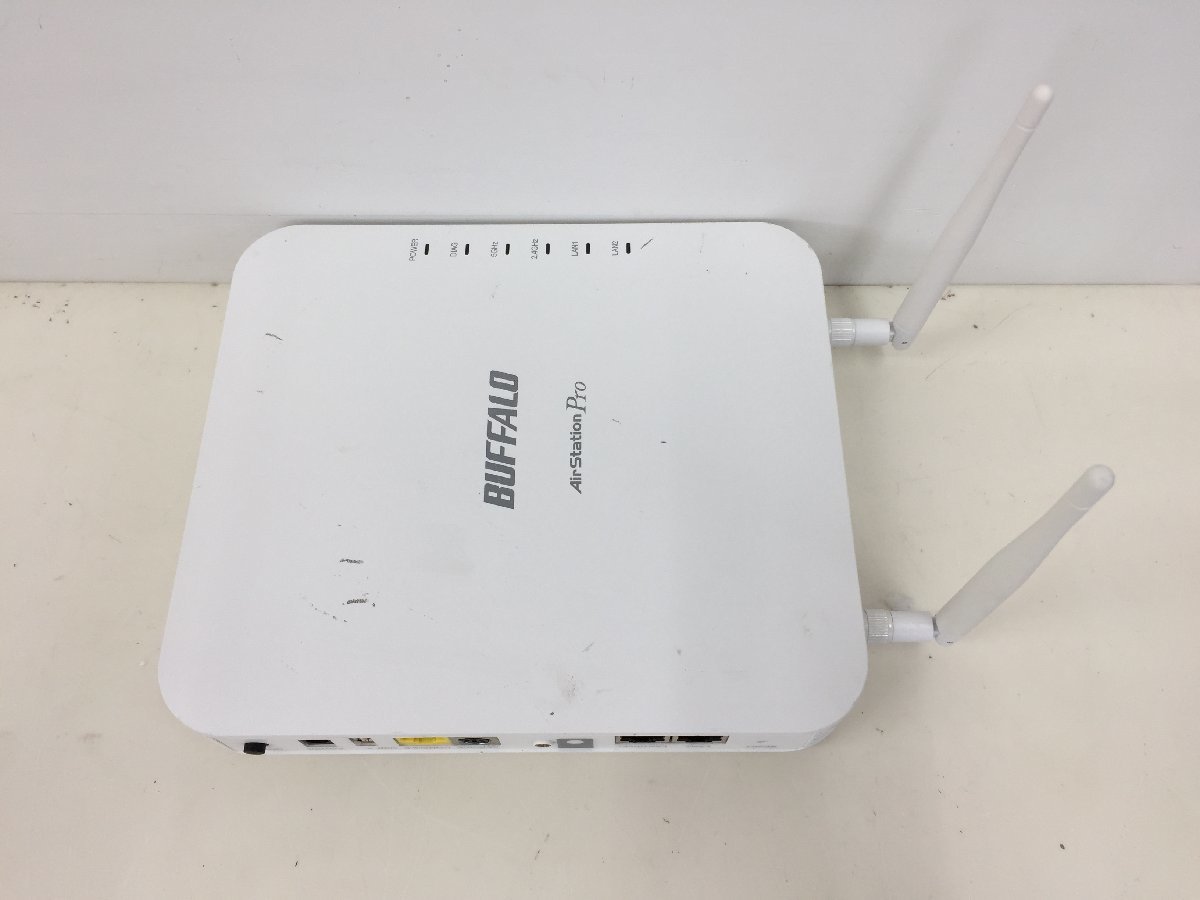 BUFFALO/AirStation Pro WAPM-1266R 初期化済/PoE インジェクタ BIJ 