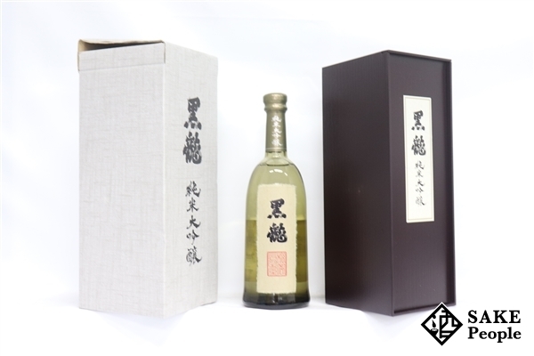 SALE，2026 1円 黒龍 純米大吟醸 720ml 16度 箱 外箱 2022.06 黒龍酒造 福井県(北陸)｜売買されたオークション情報、yahooの商品情報をアーカイブ公開 - オークファン 北陸