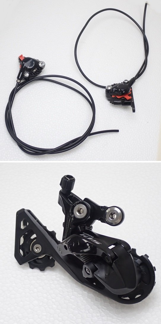 SHIMANO R7000 FD RD スプロケセット - シマノ 105 R7000 グループ