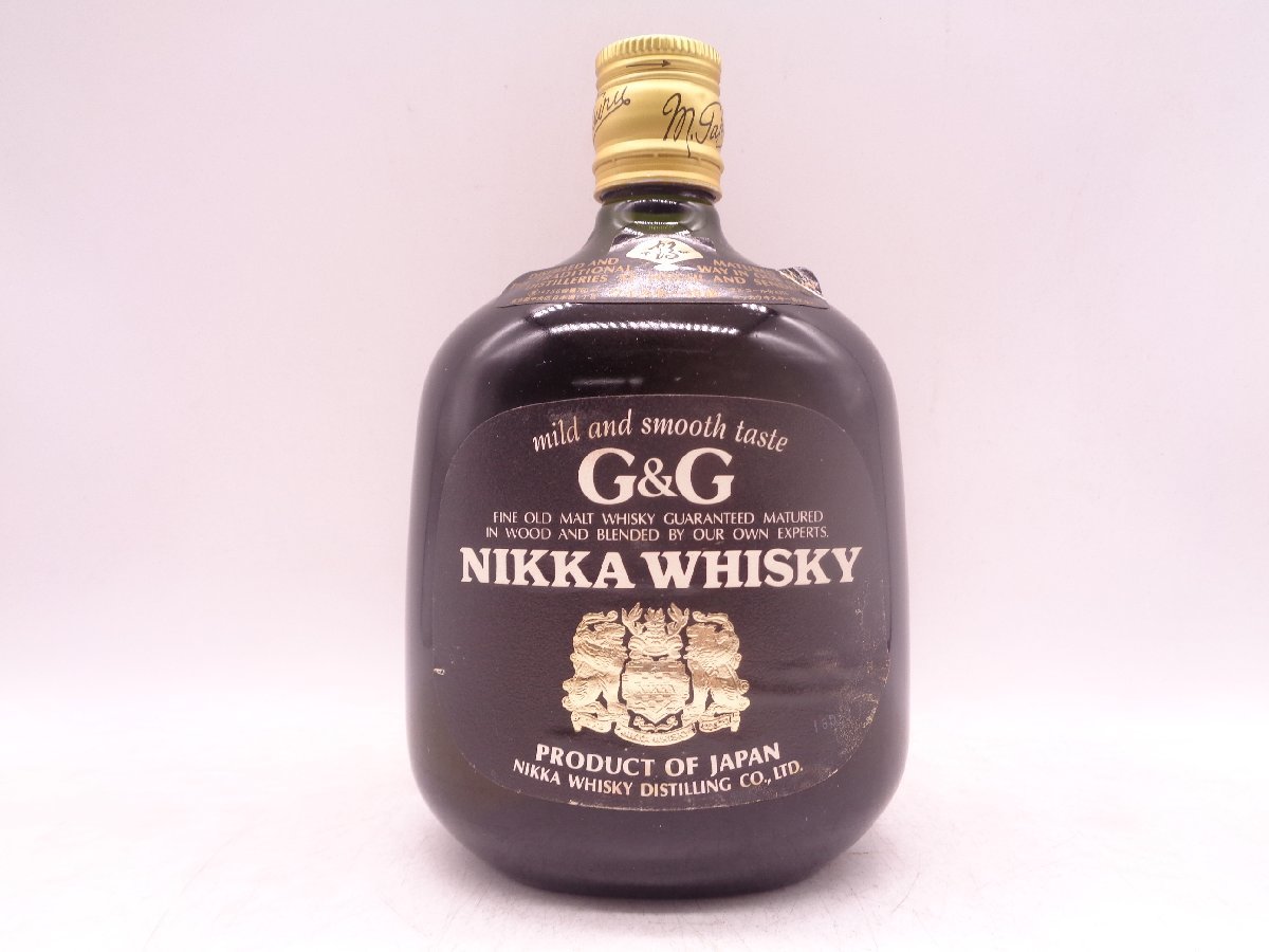 同梱OK商品】NIKKA WHISKY ニッカ G&G ウイスキー 760ml 特級 古