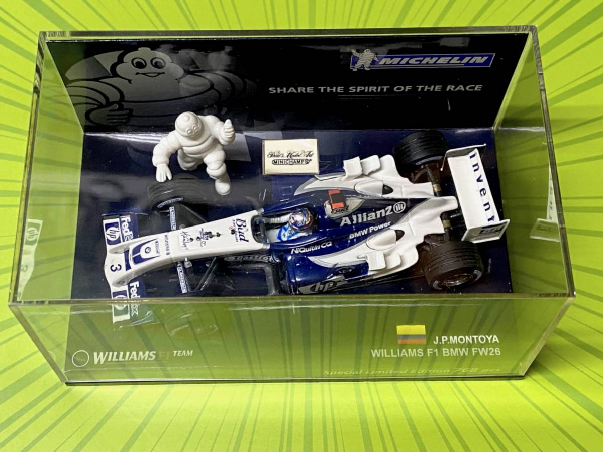 BMW FW26 1⁄43 F1 ミニチャンプス ウィリアムズ Williams R PMA 0